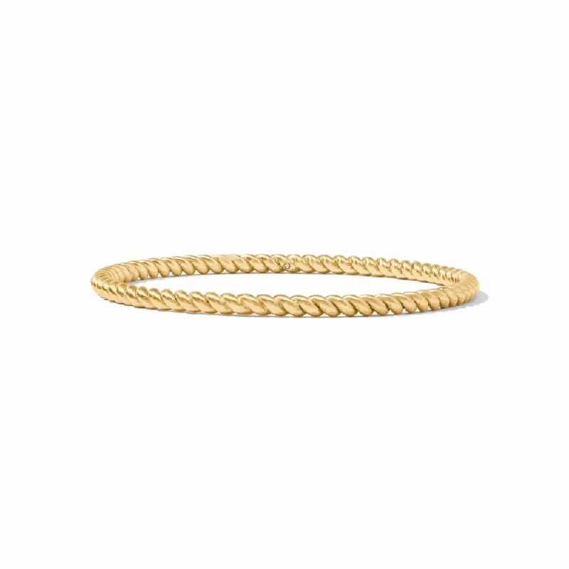 real jade bangle bracelet Julie Vos Nassau Bangle