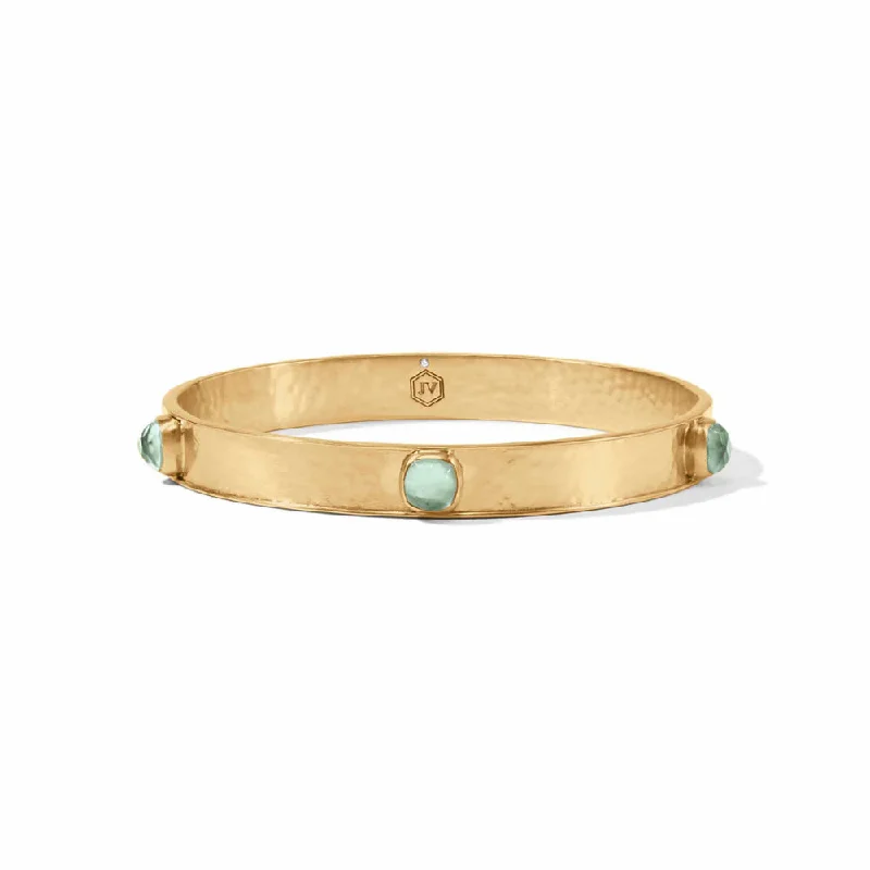 unique square diamond ring Julie Vos Catalina Stone Bangle
