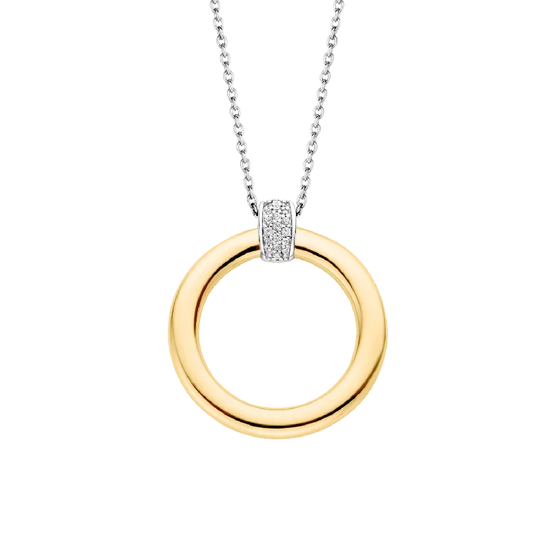 vintage sapphire engagement ring TI SENTO - Milano Necklace