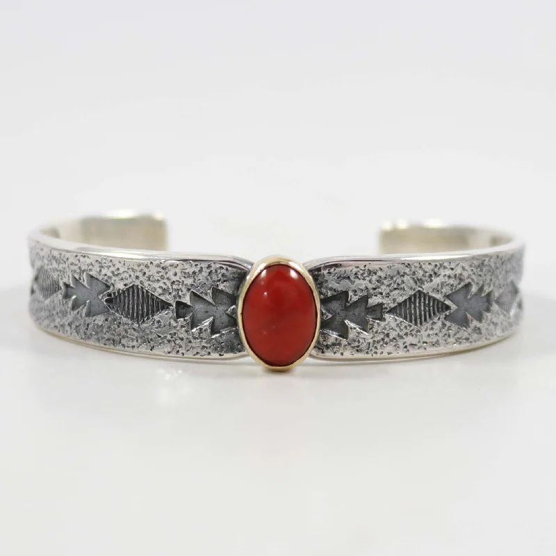 diamond halo engagement ring Coral Cuff