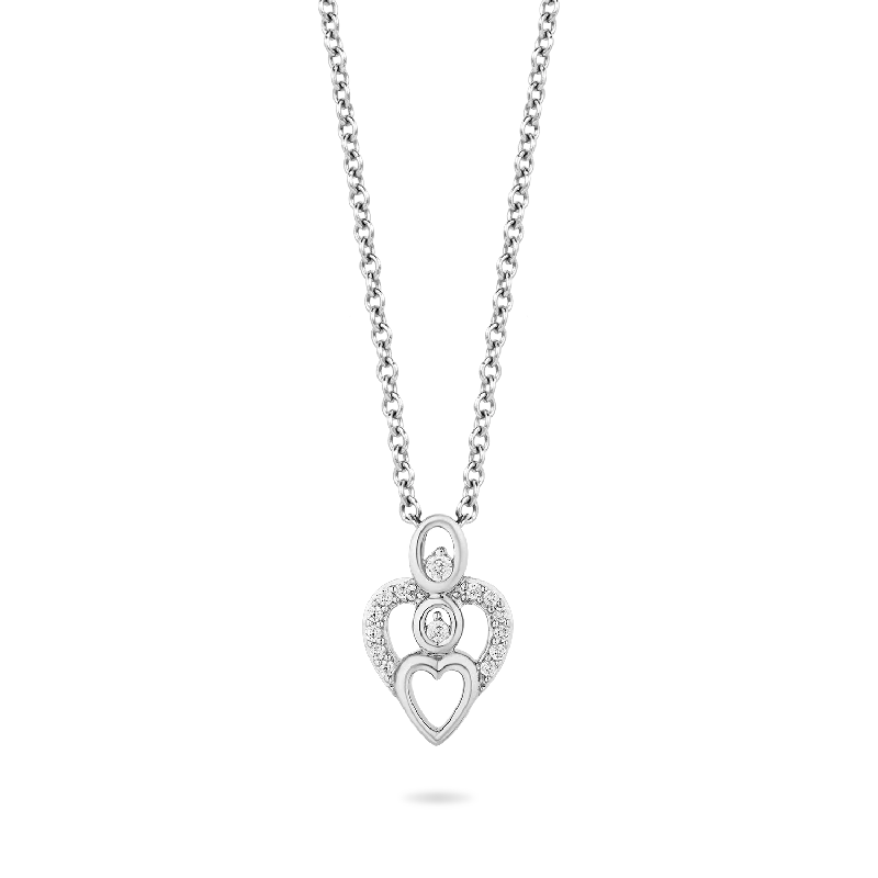 black spinel ring men Hallmark Fine Jewelry Mother and Child Pendant in Sterling Silver with 1/10 Cttw of Diamonds
