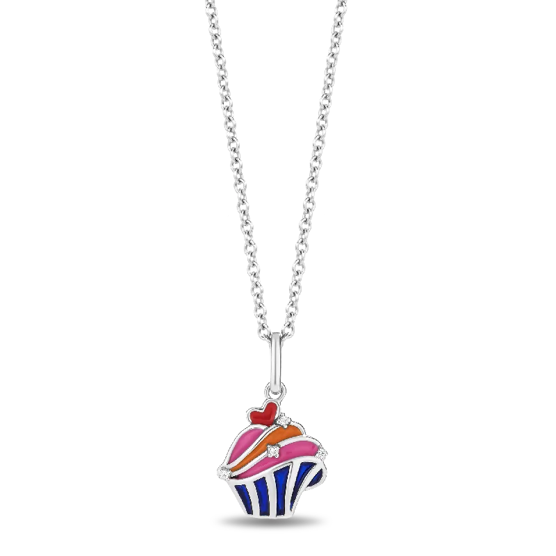 modern geometric earrings gold Hallmark Fine Jewelry Sterling Silver and Enamel Cupcake Necklace with Accent Diamonds modern geometric earrings gold Hallmark Fine Jewelry Sterling Silver and Enamel Cupcake Necklace with Accent Diamonds