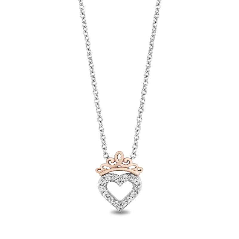 delicate pearl bracelet Hallmark Fine Jewerly Heart And Soul Pendant in Sterling Silver and 14K Rose Gold with Diamonds