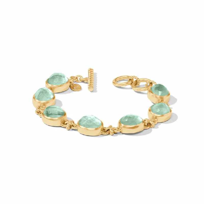 vintage citrine ring Julie Vos Nassau Demi Stone Link Bracelet