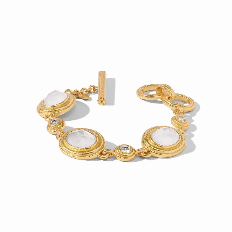 opal gemstone halo ring Julie Vos Tudor Stone Bracelet