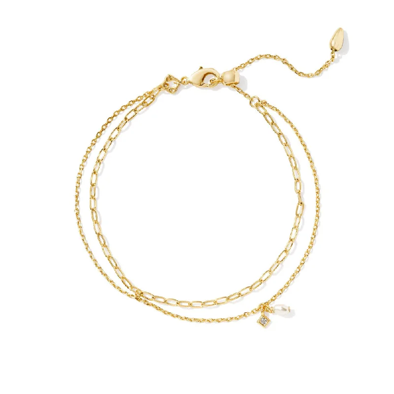 handmade coin pendant necklace Kendra Scott Eve Multi Strand Bracelet