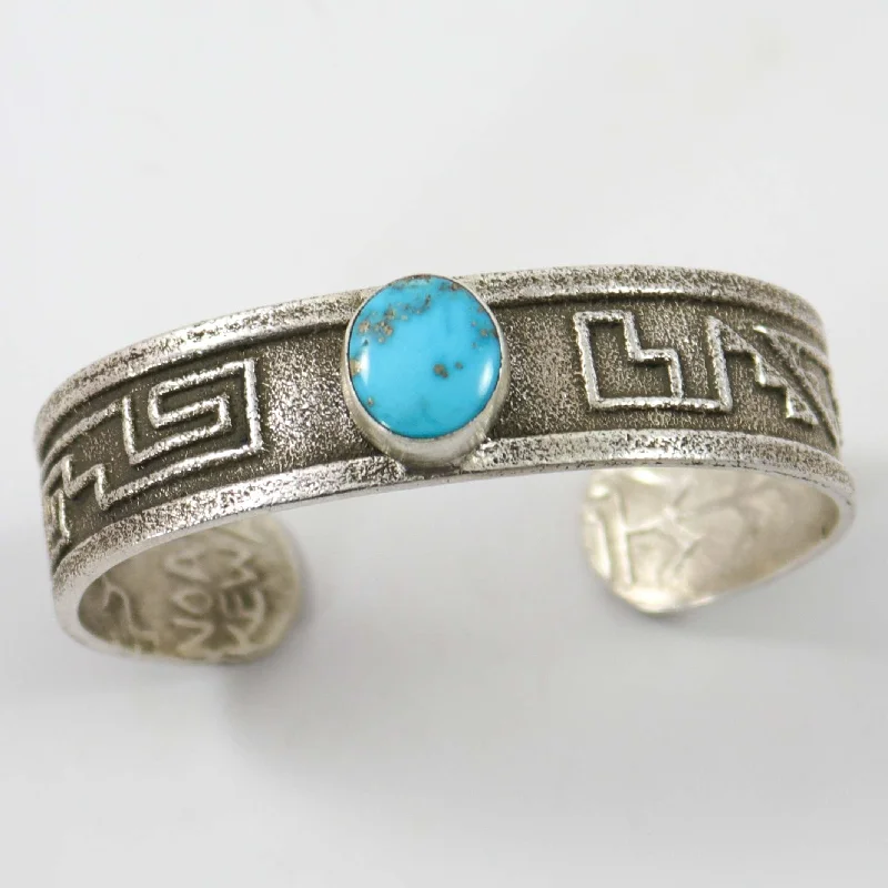 vintage-inspired moonstone necklace Kingman Turquoise Cuff