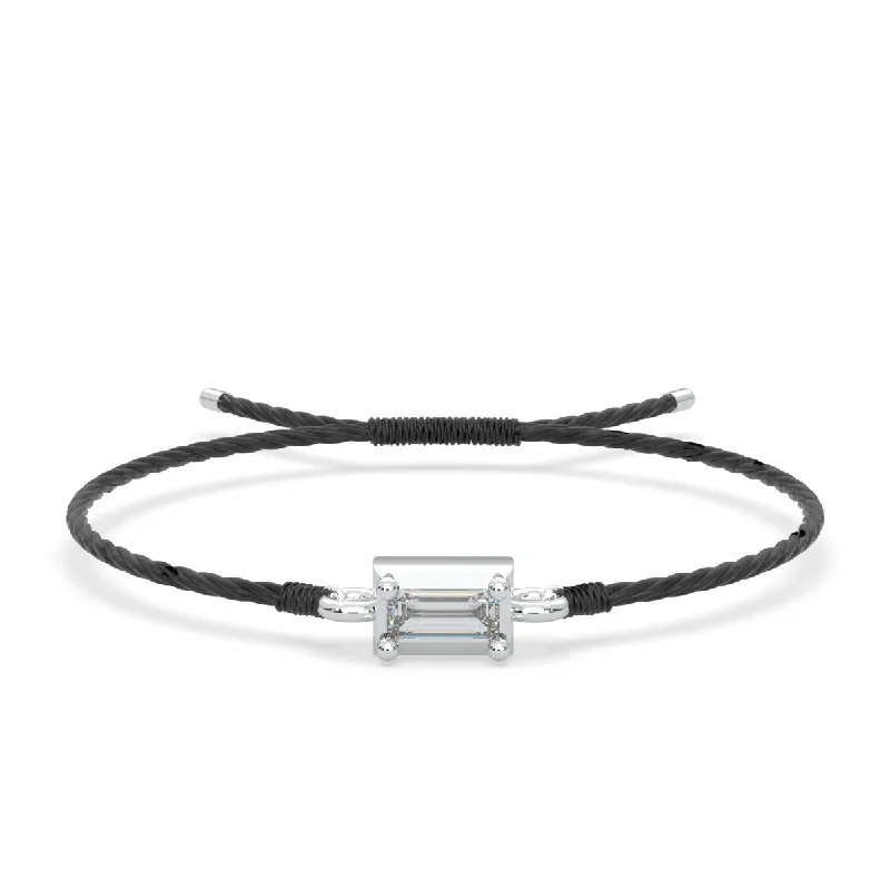 silver-plated bar necklace Lands Collection "Ice" Bracelet