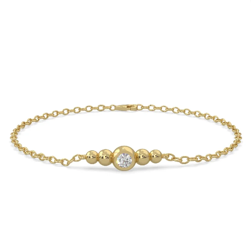 real tiger’s eye bead bracelet Lands Collection "Spirit" Bracelet