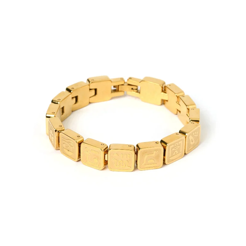 diamond halo stud earrings Luxor Gold Bracelet