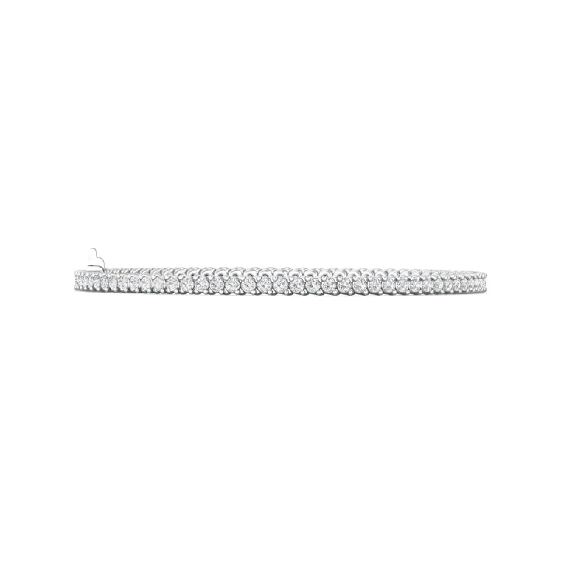 handcrafted crystal quartz ring Martin Flyer 14k Diamond Tennis Bracelet