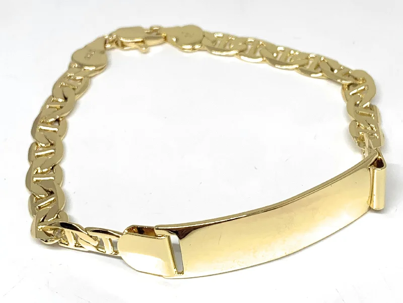 personalized couple’s keychain pendant Men’s Gold Plated ID Bracelet VALENTINO Mariner Link 8.5” 8mm Width Esclava personalized couple’s keychain pendant Men’s Gold Plated ID Bracelet VALENTINO Mariner Link 8.5” 8mm Width Esclava