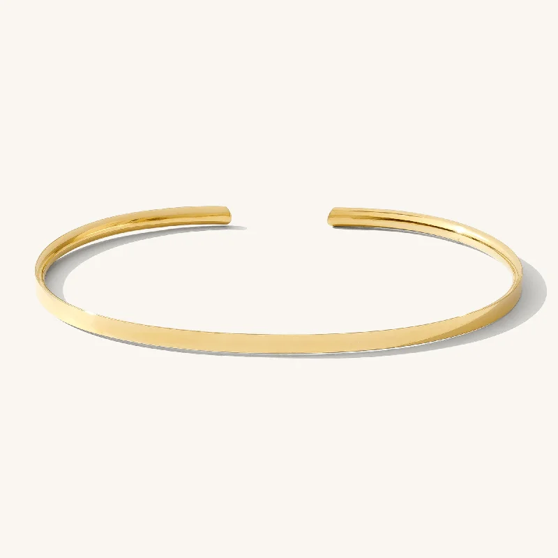dainty rose gold anklet Minimal Cuff Bracelet