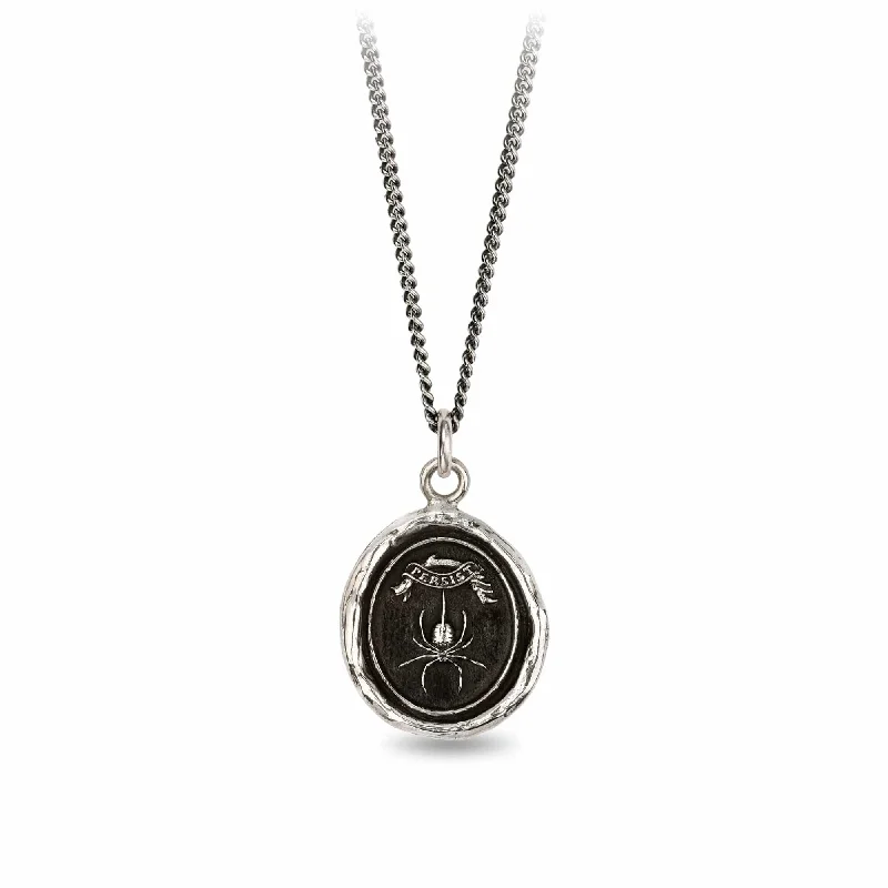 handcrafted gemstone ring women Persist Talisman Necklace