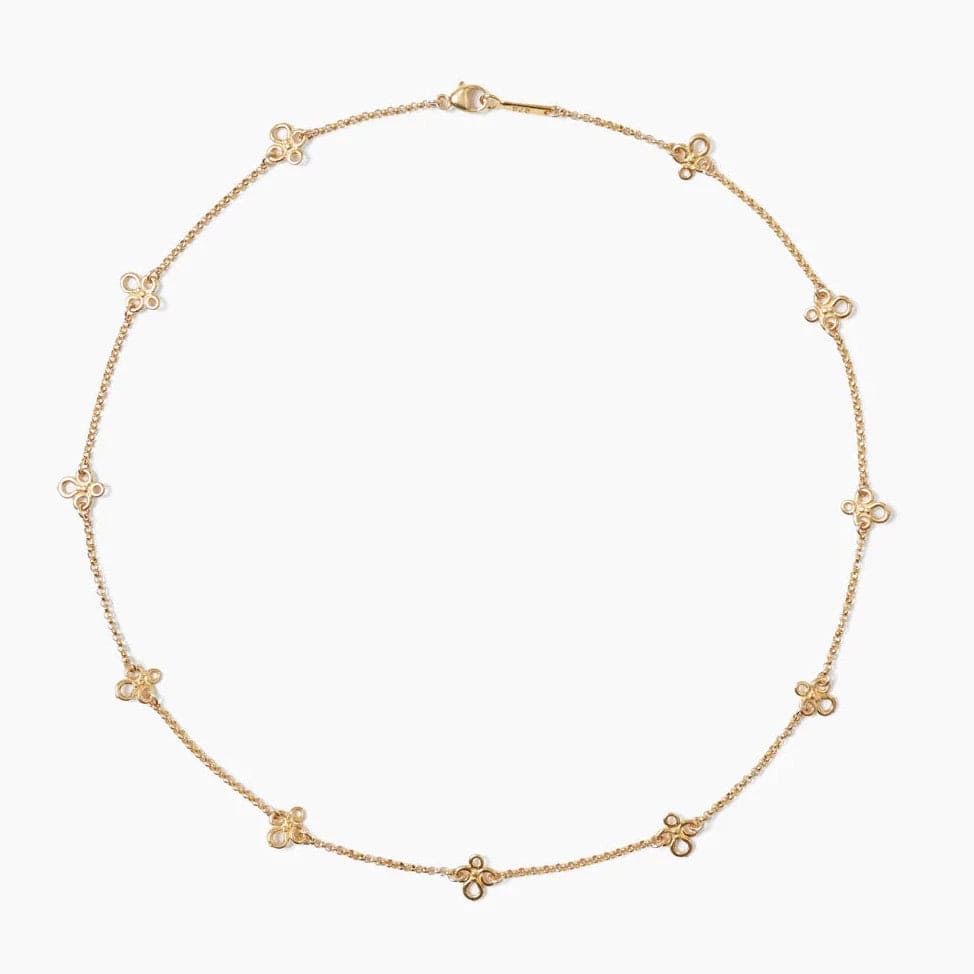 personalized zodiac birthstone necklace Wren Necklace Yellow Gold