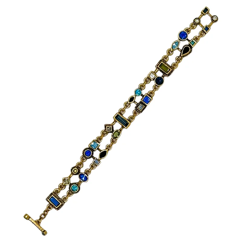 heart-shaped promise ring sterling silver Patricia Locke Fast Track Bracelet in Gold Atlantis