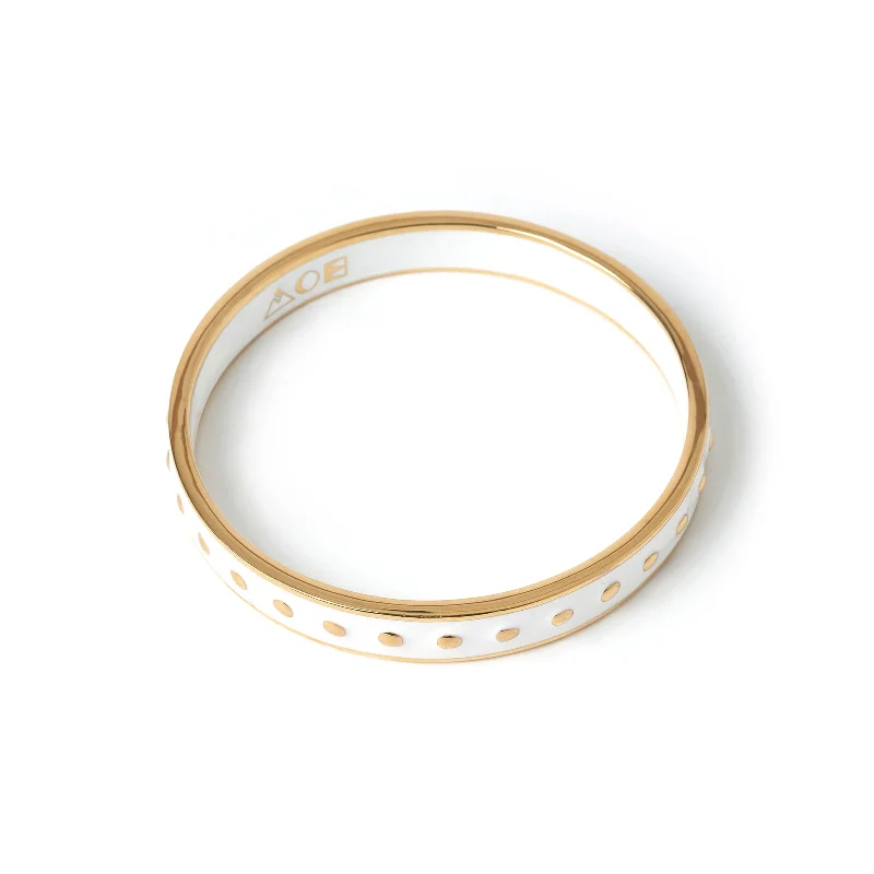 black stainless steel signet ring Rebel Gold and Enamel Bracelet