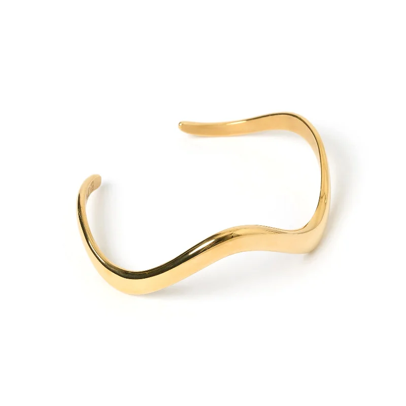 dainty lotus flower ring Sinai Gold Cuff