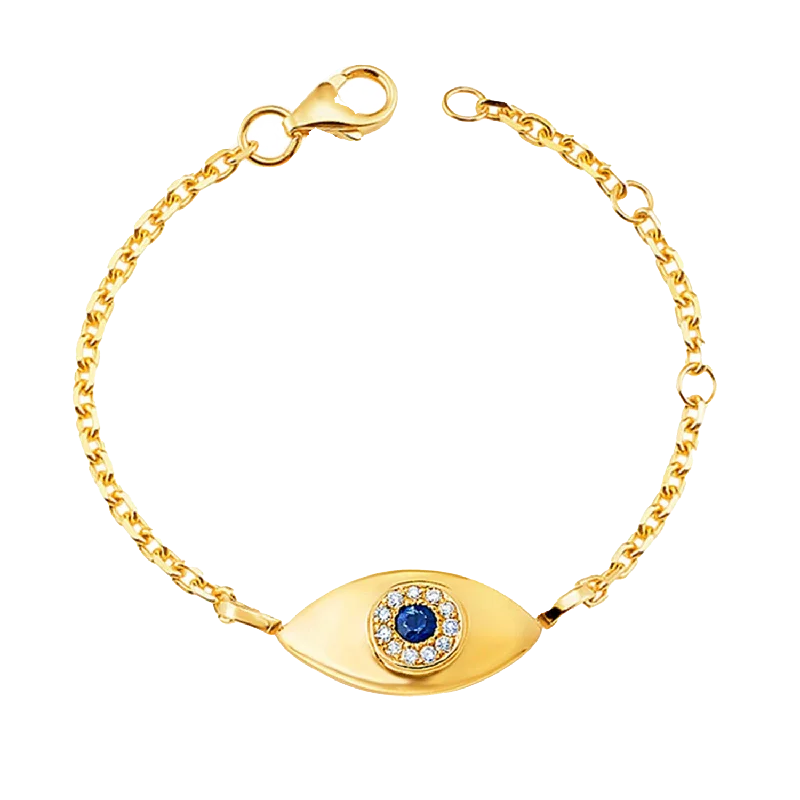 birthstone stacking rings set Evil Eye Bracelet