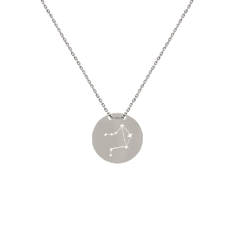 adjustable braided rope ring Smyth Jewelers Exclusive Zodiac Constellation Necklace - Libra