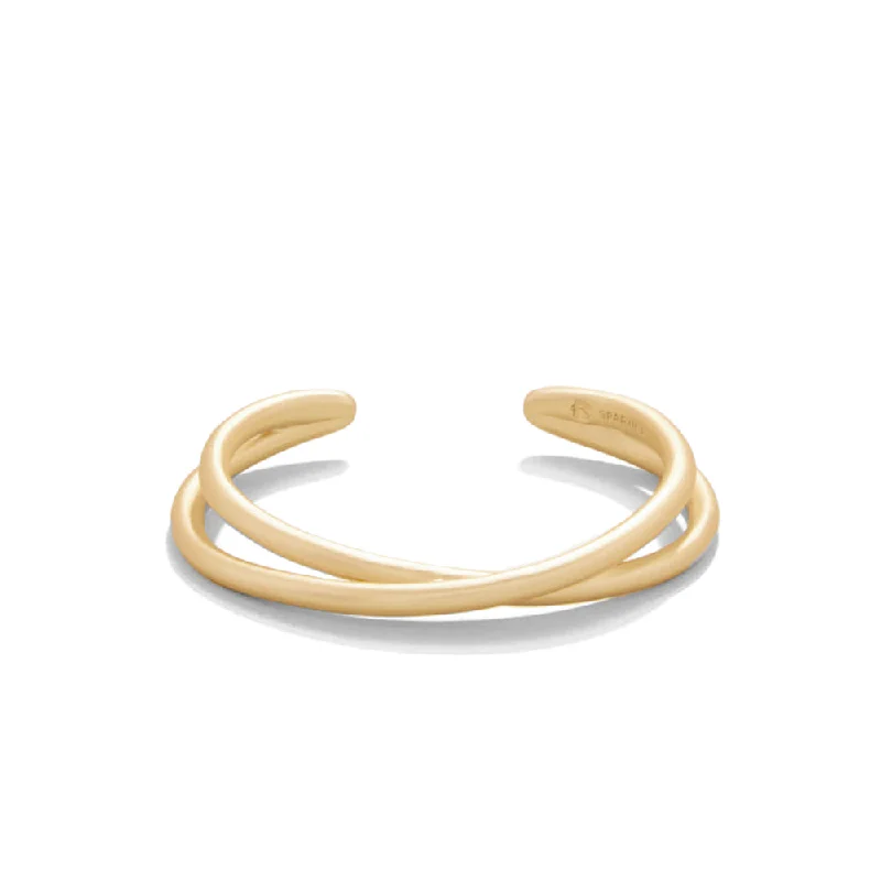 rose gold initial pendant necklace Spartina Winding Oak Cuff Gold