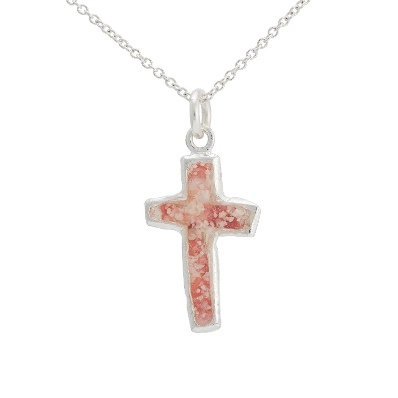 real diamond solitaire ring Splash ~ Cross Pendant