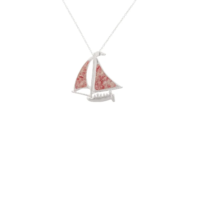 vintage crystal chandelier earrings Nautical ~ Bermuda Fitted Dinghy (Medium) Pendant