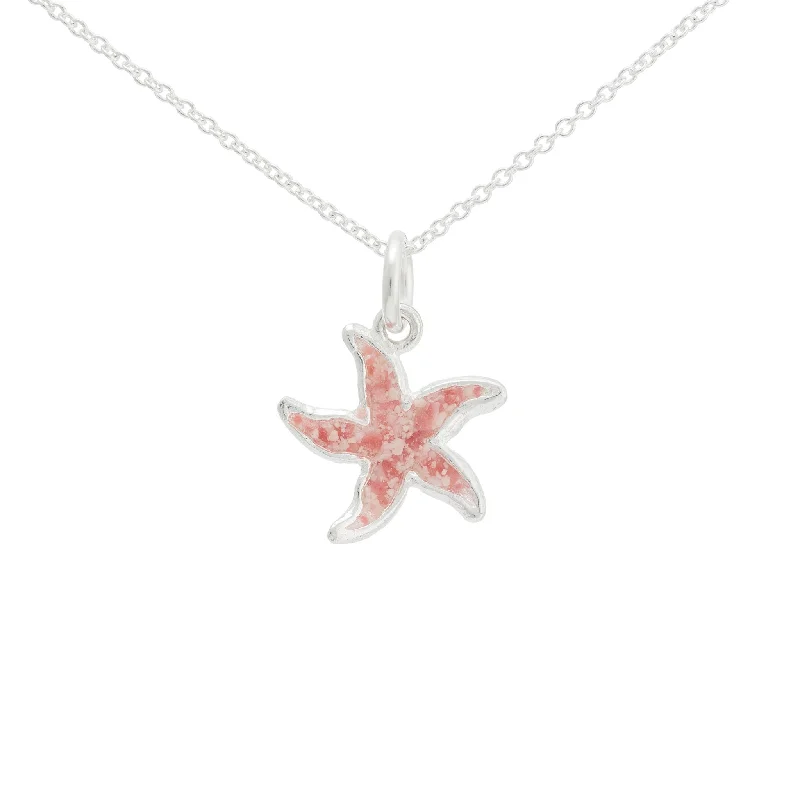minimalist gold square earrings Friends ~ Starfish (Small) Pendant