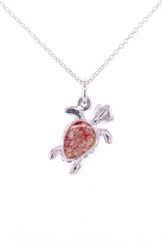 dainty gold chain ring Friends ~ Turtle (Small) Pendant