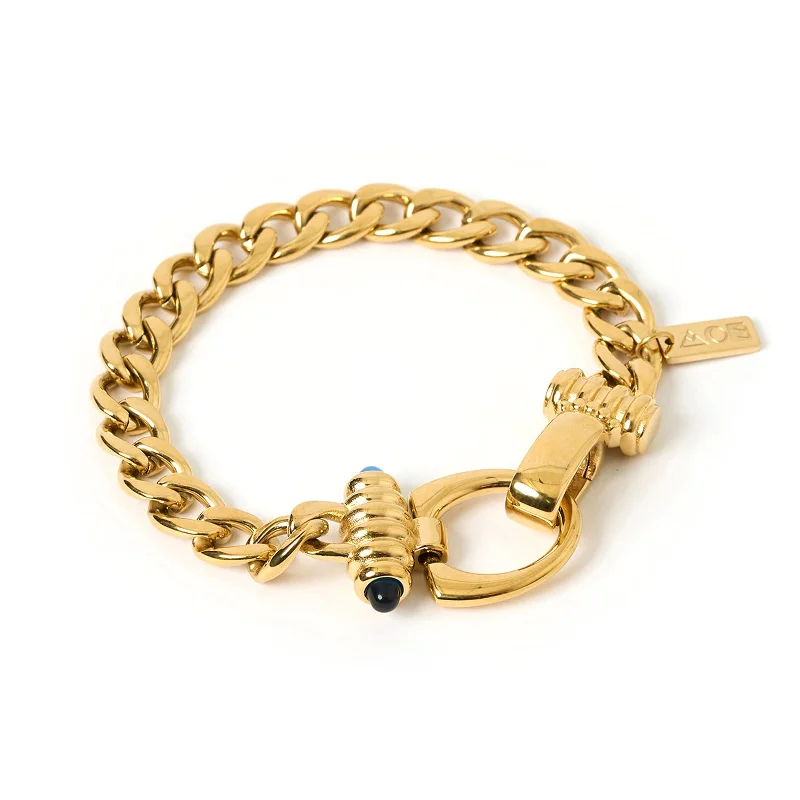 silver anklet with charms Tauba Gold Bracelet