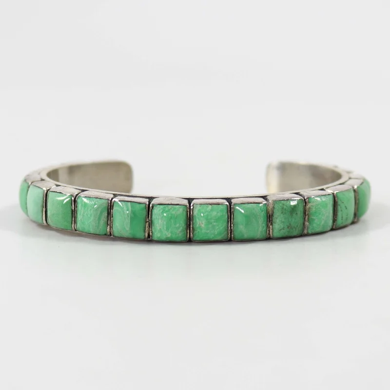 vintage turquoise pendant necklace Variscite Cuff