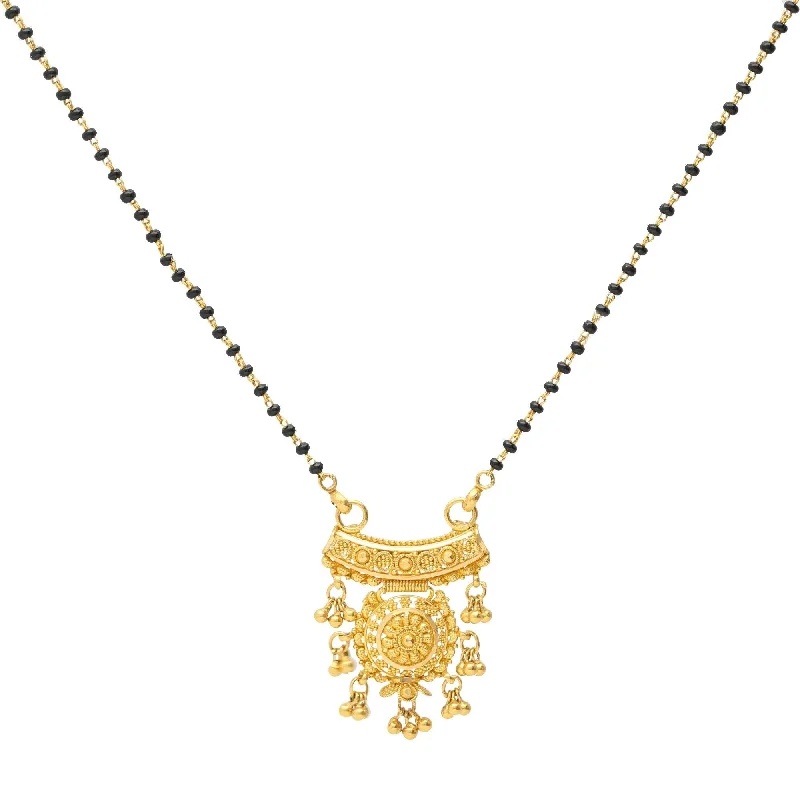 vintage gold engagement ring 22K Gold Esha Mangalsutra Chain Necklace