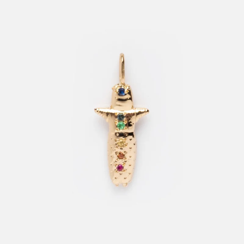 minimalist infinity ring Ajpu Worry Doll Charm