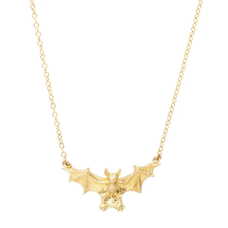 double-layered choker necklace Baby Bat Necklace