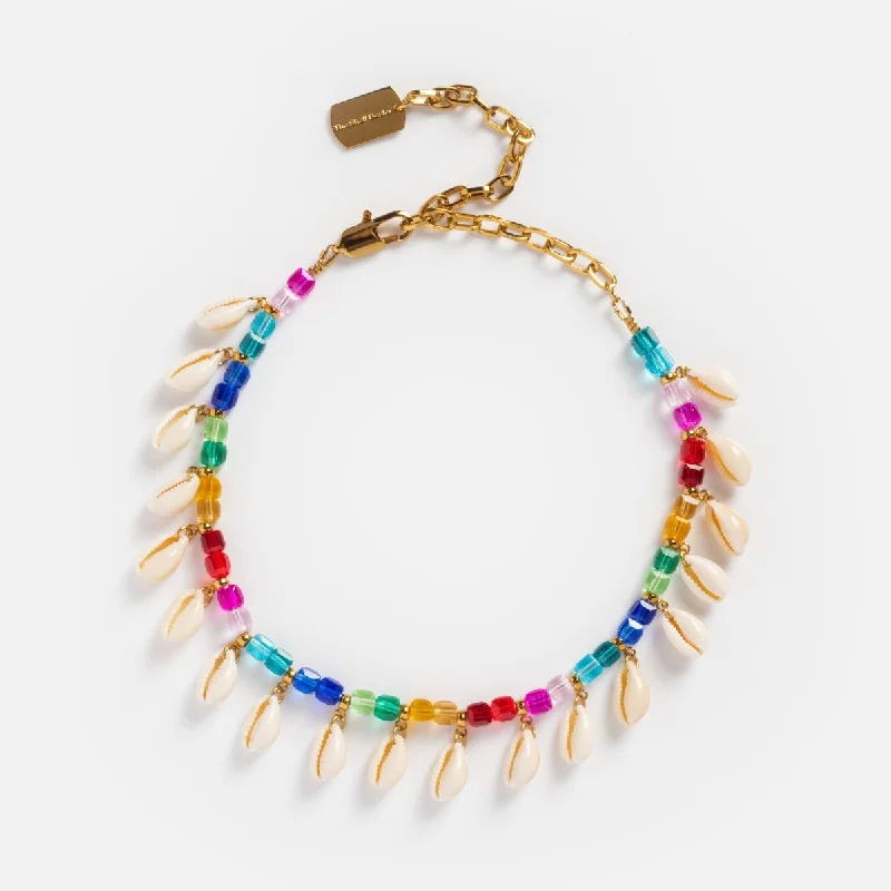 bohemian gemstone choker Color Is The Answer Necklace