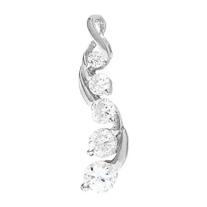 classic pearl strand necklace Fashion Diamond Pendant