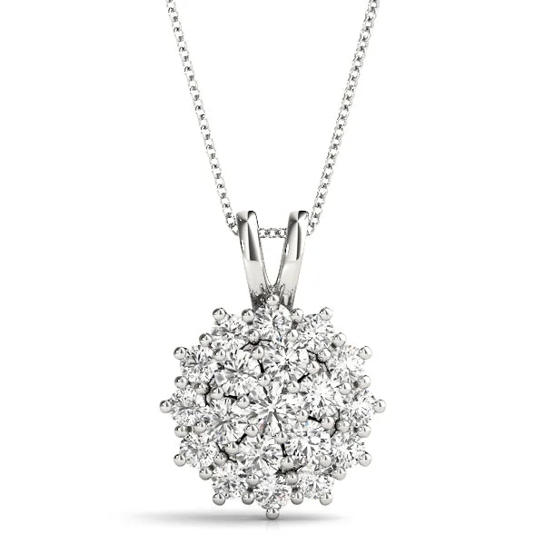 classic diamond solitaire necklace Fashion Diamond Pendant