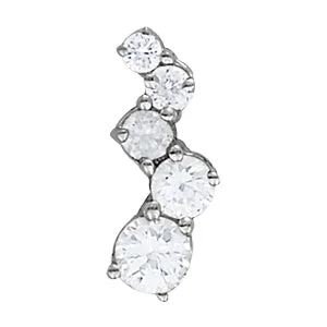 minimalist gold bracelet thin Fashion Diamond Pendant