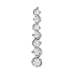 chunky chain necklace trendy Fashion Diamond Pendant