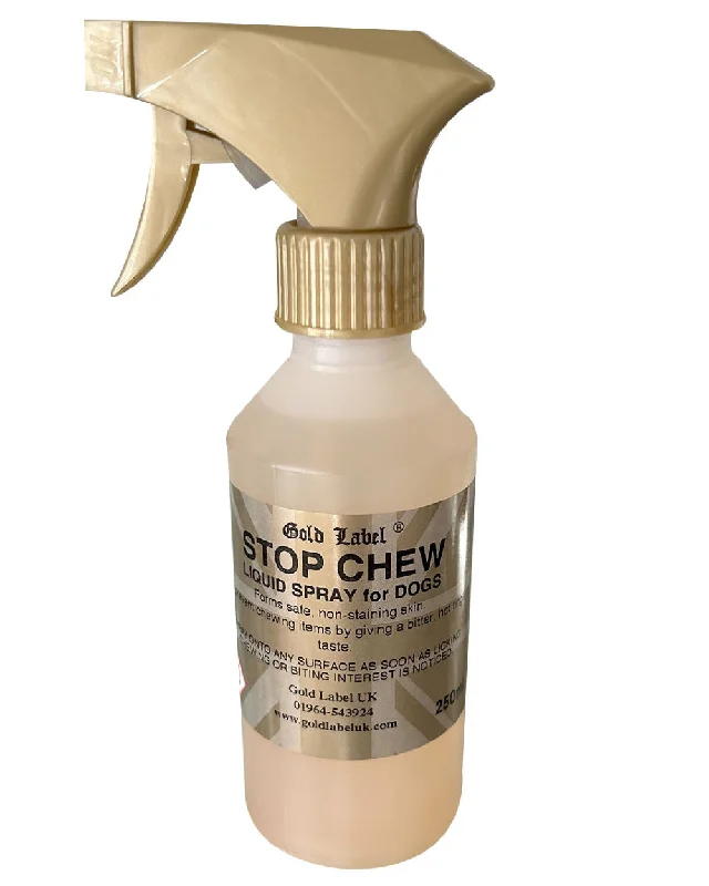 Gold Label Canine Stop Chew Spray