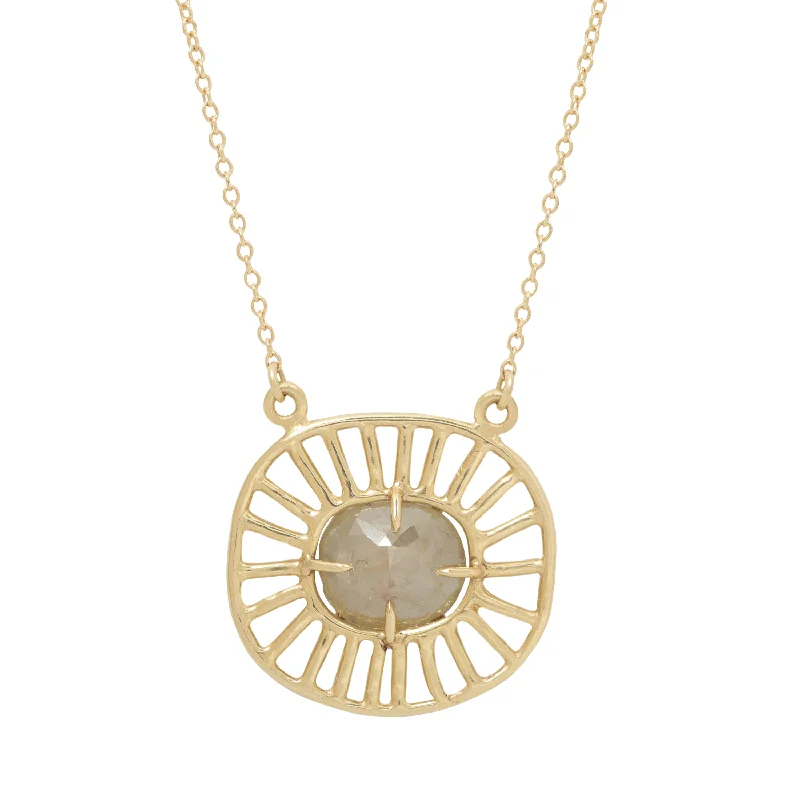 personalized engraved locket Large Milky Diamond Cosmic Web Necklace