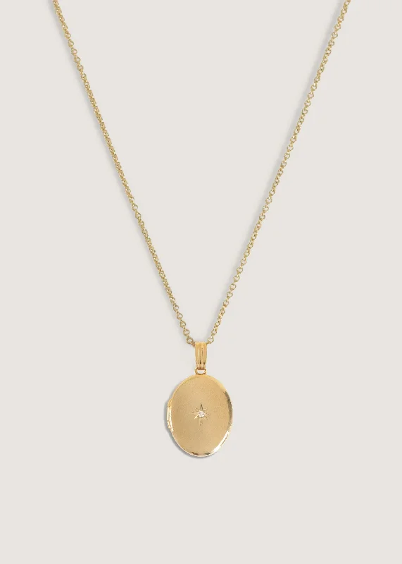 elegant marquise diamond ring Maison Oval Locket Necklace Diamond
