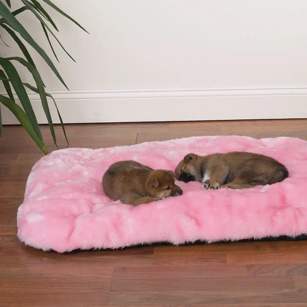 Pink Fluffy Cloud Dog Bed