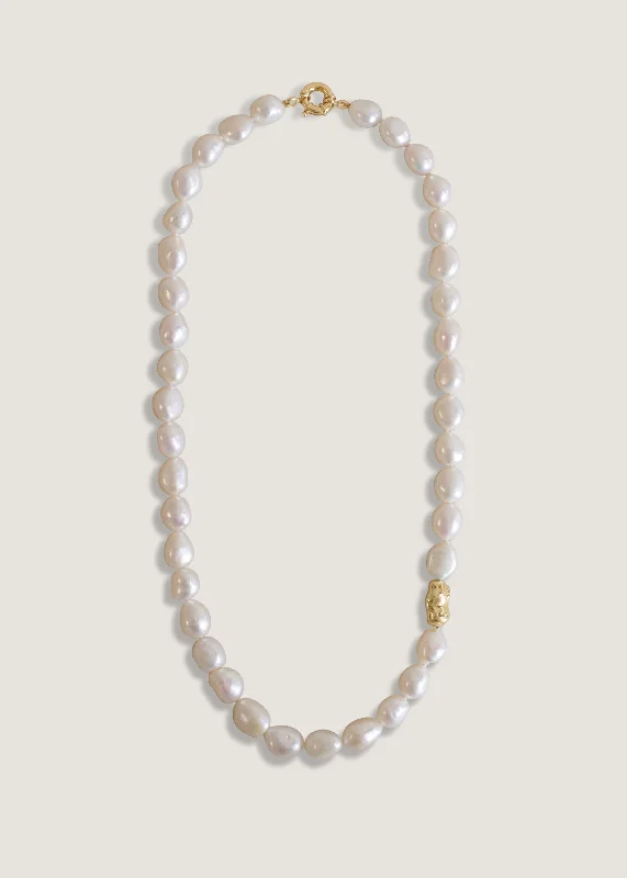 black spinel ring men Ruth Baroque Pearl Necklace