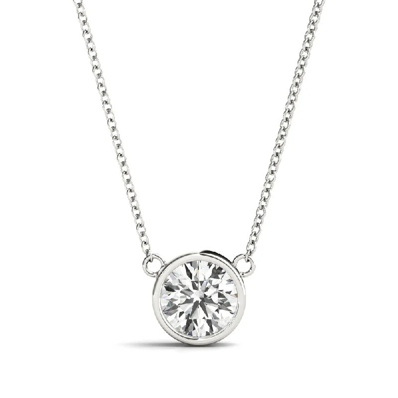 adjustable minimalist wave bracelet Solitaire Diamond Pendant