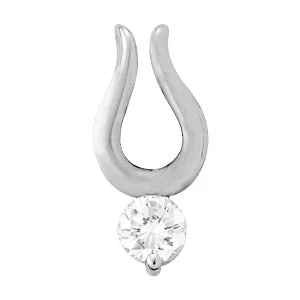 vintage art deco sapphire ring Solitaire Diamond Pendant
