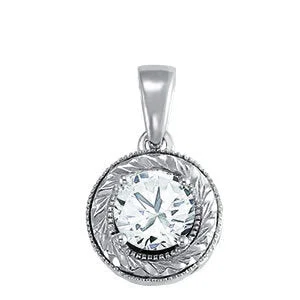 celestial star charm bracelet Solitaire Diamond Pendant