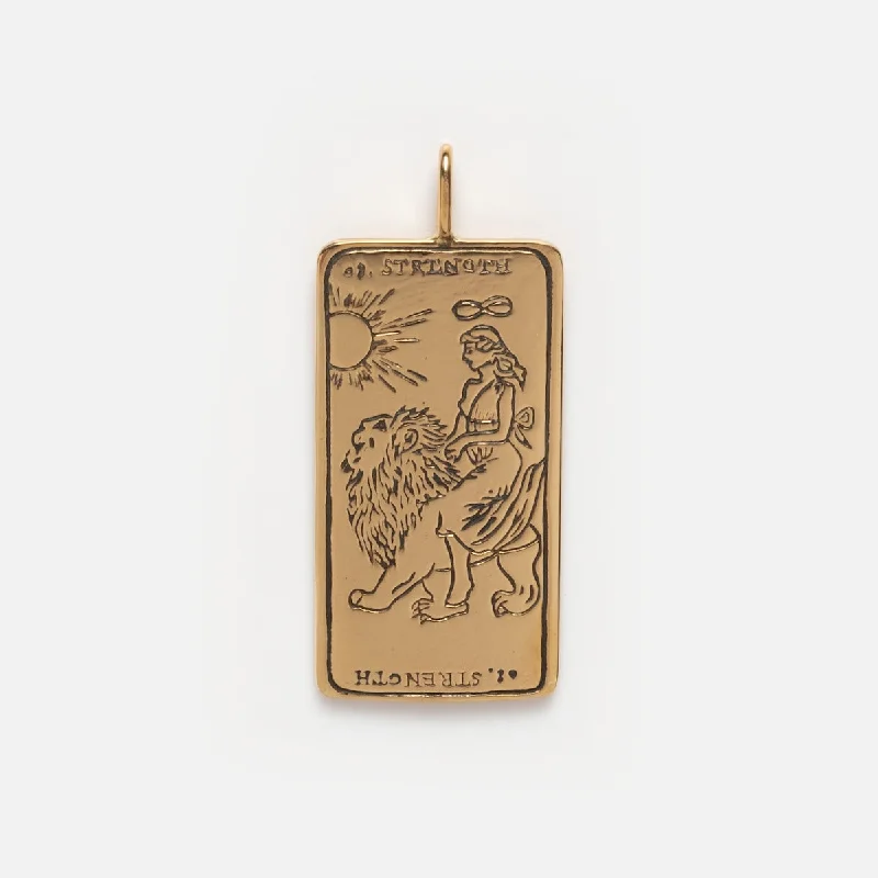 vintage marcasite brooch floral Tarot Card Charm