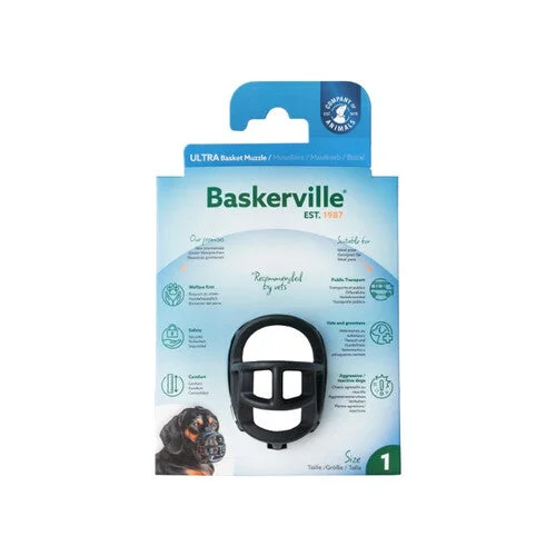 Baskerville Ultra Dog Muzzle Size 1