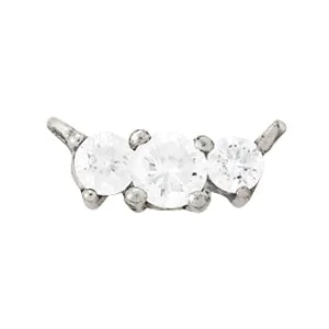 black diamond stud earrings Three Stone Diamond Pendant
